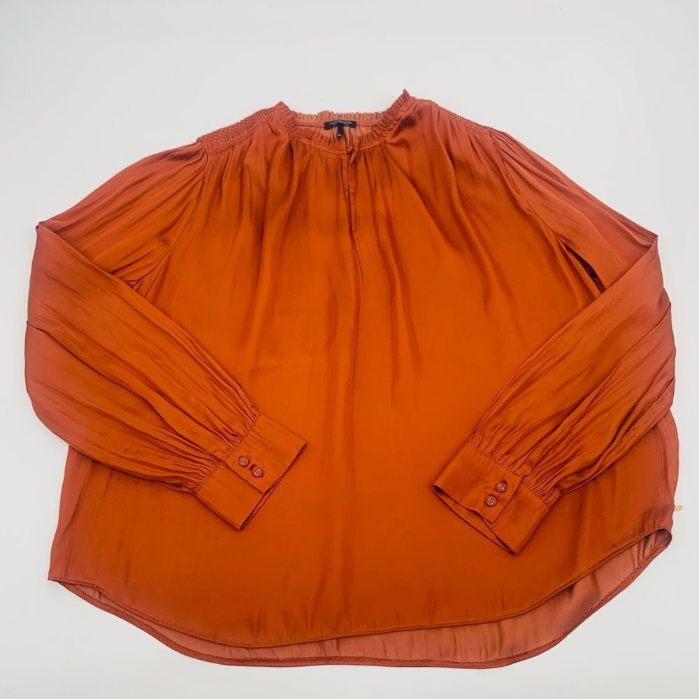 Scotch and Soda | Elegant Rust Blouse | size XL - image 3